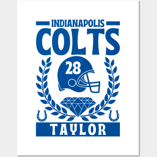 Indianapolis Colts Taylor 28 American Football Posters and Art